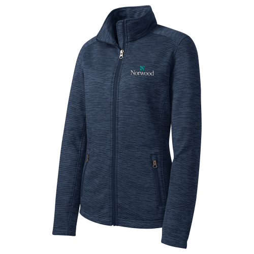 Port Authority® Ladies Digi Stripe Fleece Jacket